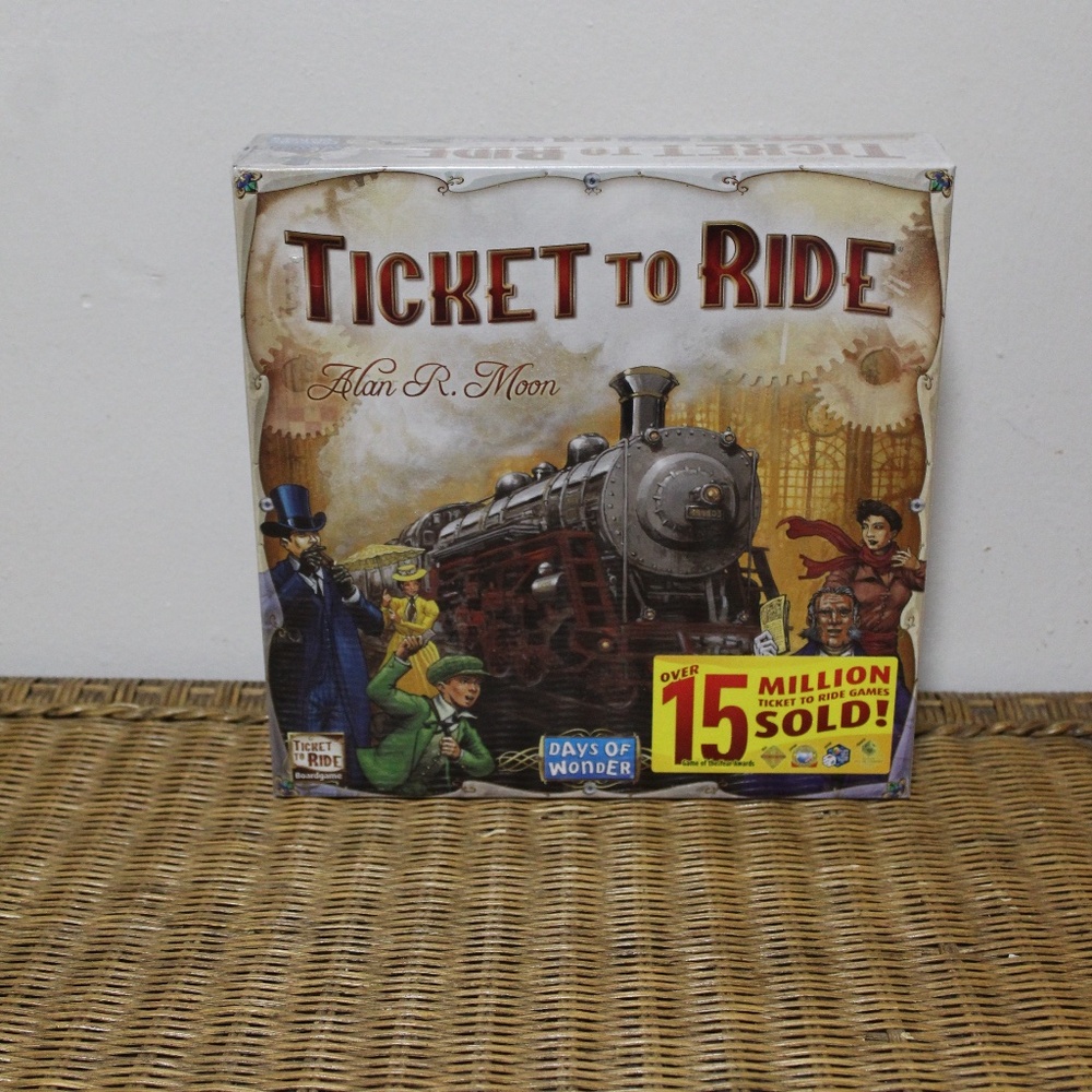 Ticket To Ride by Alan R. Moon.  Brand New. Sealed.